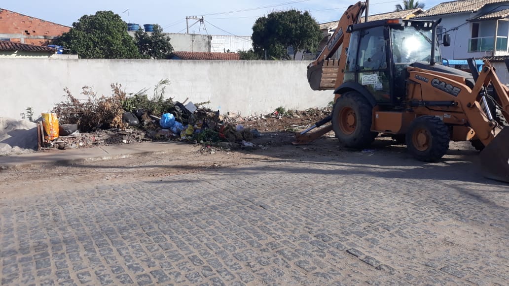 Comsercaf dá fim em lixão clandestino em Tamoios
