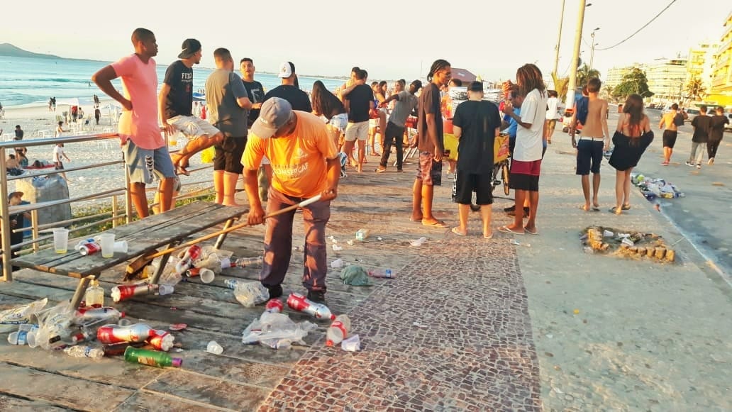 Prefeitura recolhe mais de 2 mil toneladas de lixo durante fim de semana prolongado