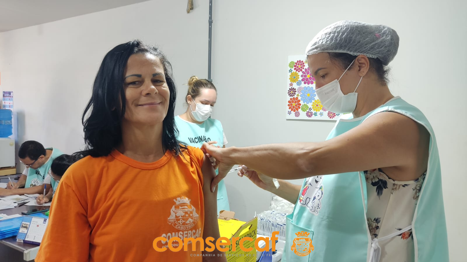 CAMPANHA DE VACINAÇÃO NA COMSERCAF ENTRA NA RETA FINAL