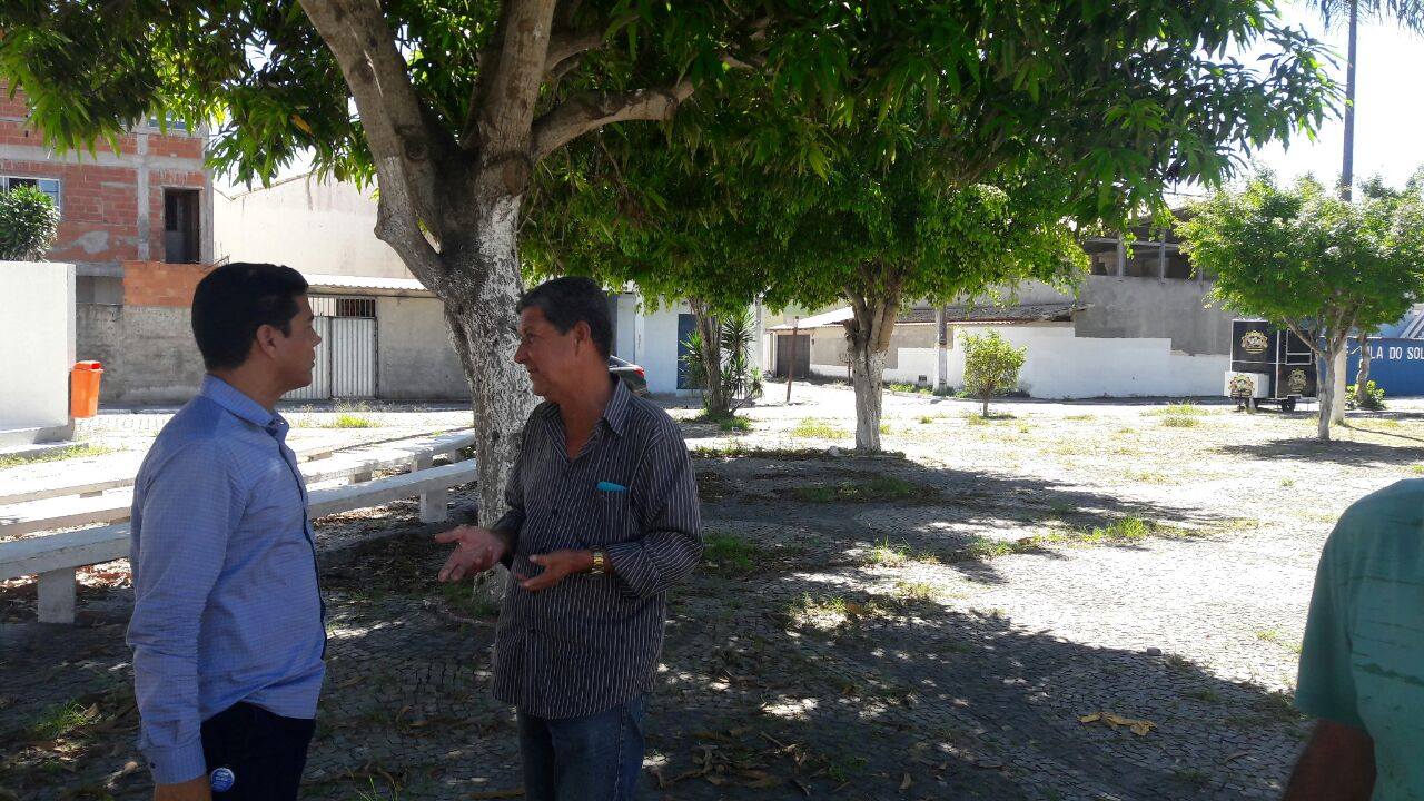 Presidente Interventor da Comsercaf se reune com o presidente da Associação da Vila do Sol para planejar ações de melhorias nos serviços do bairro