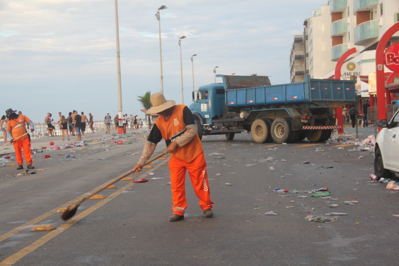 Comsercaf recolhe mais de 11 mil toneladas de lixo em janeiro