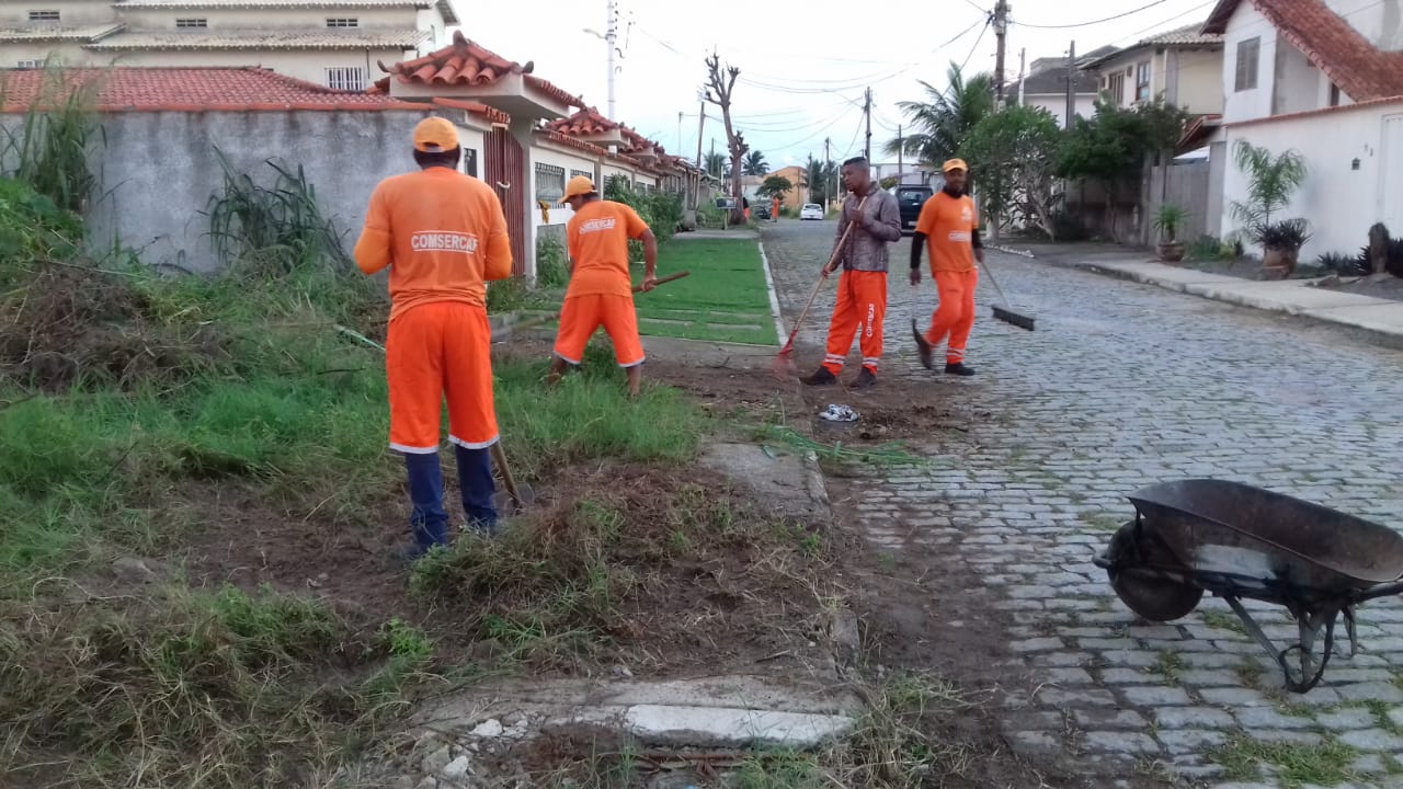 Prefeitura dá continuidade ao mutirão de limpeza no Foguete