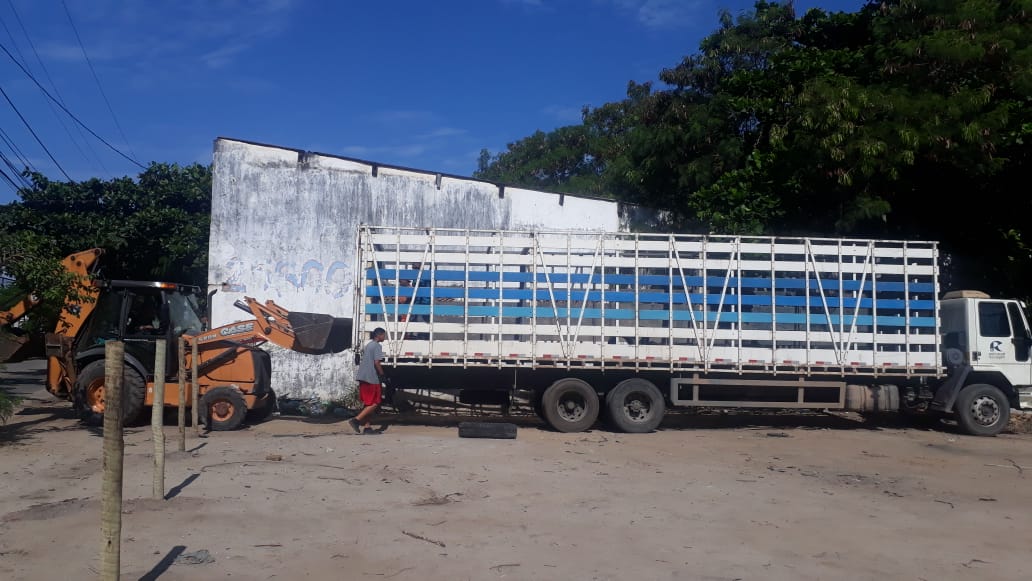 Cabo Frio envia 18 toneladas de pneus para reciclagem