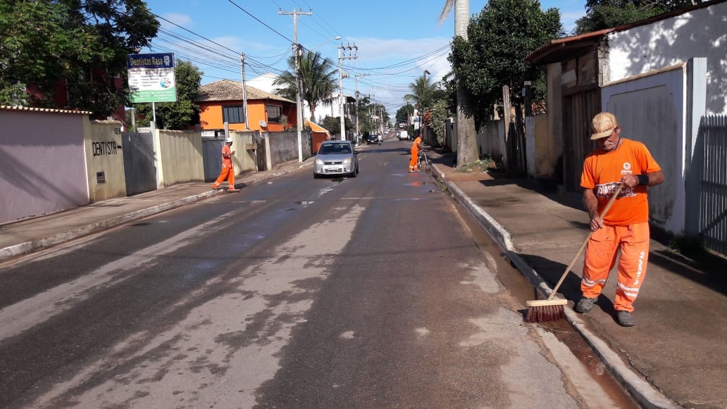 Serviços de manutenção no bairro Maria Joaquina
