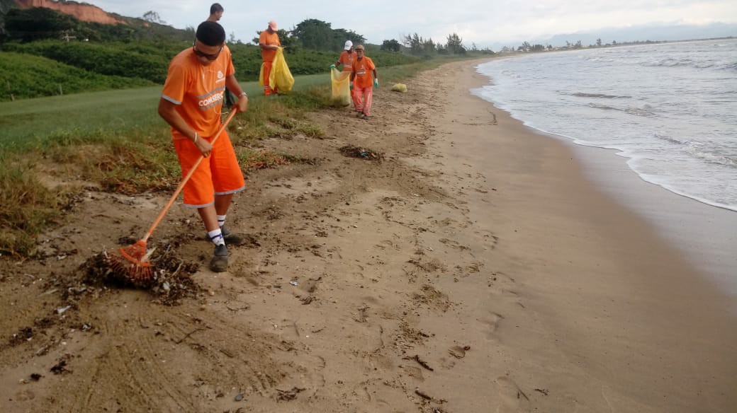 Setor Maria Joaquina realiza limpeza da parte rural e da orla do bairro durante a semana