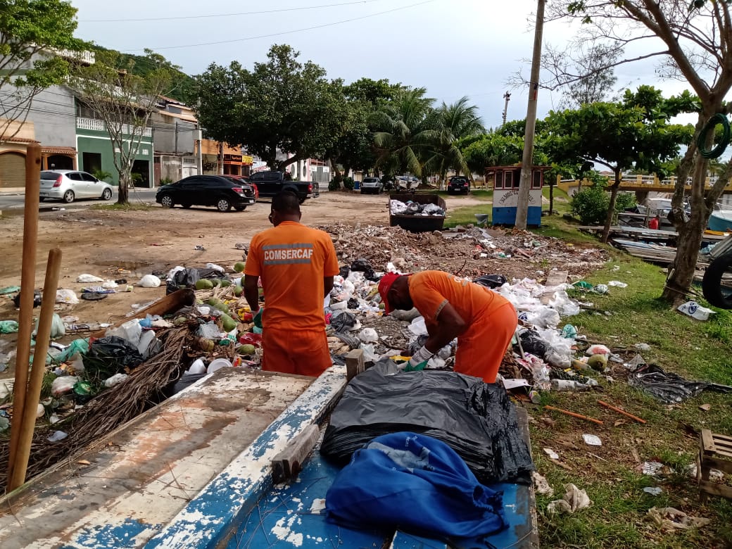 Prefeitura recolhe mensalmente cerca de 200 toneladas de resíduos de áreas de descarte irregular na Gamboa