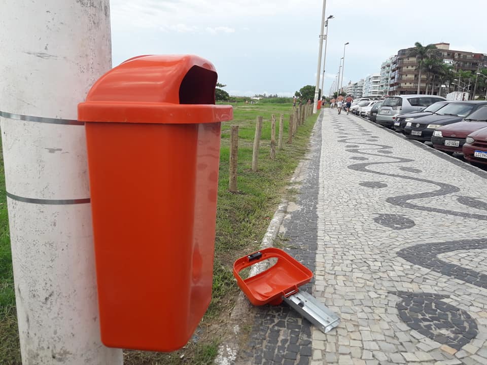 Cabo Frio ganha cerca de três mil novas lixeiras