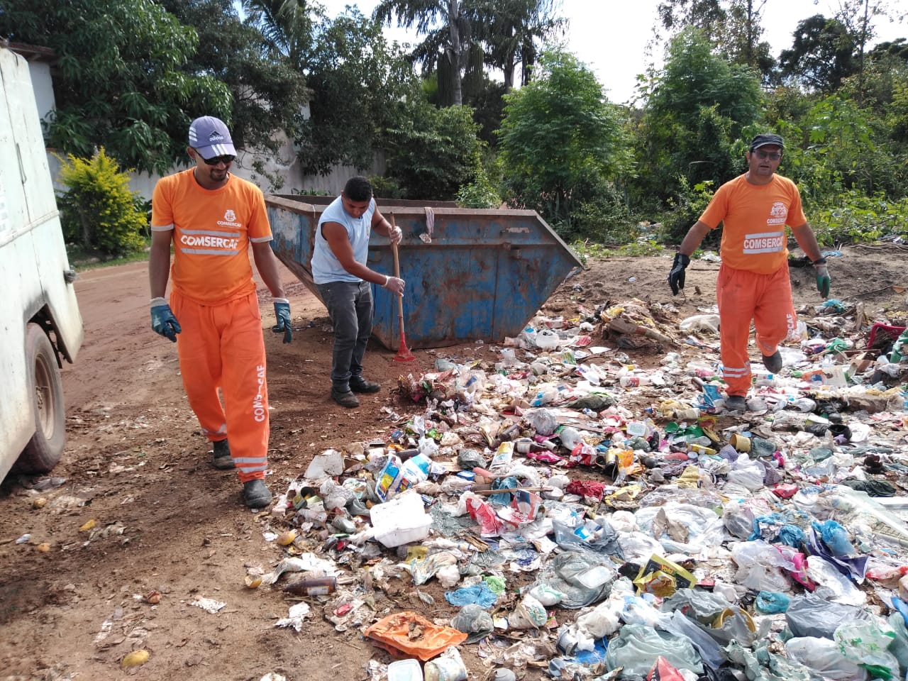 Comsercaf pode aplicar multas em quem realizar descarte de lixo irregular