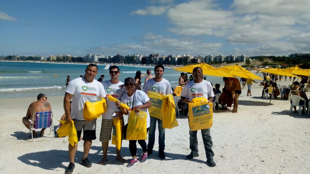 Comsercaf mantém cidade limpa durante o feriadão da Independência