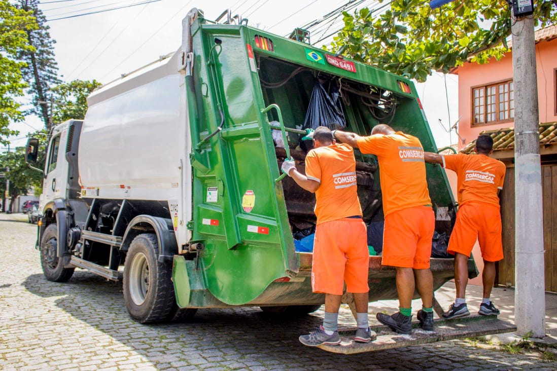 Tamoios tem coleta de lixo domiciliar ampliada