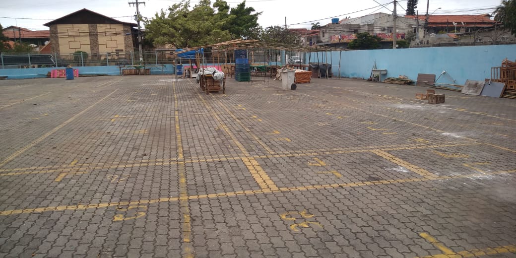 Comsercaf realiza limpeza do Mercado Municipal Sebastião Lan na segunda-feira (15)