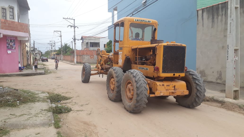 Prefeitura faz mutirão de limpeza na Rua Sinagoga, em Tamoios