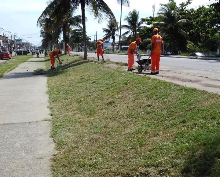 Tamoios recebe mutirão de limpeza da Comsercaf