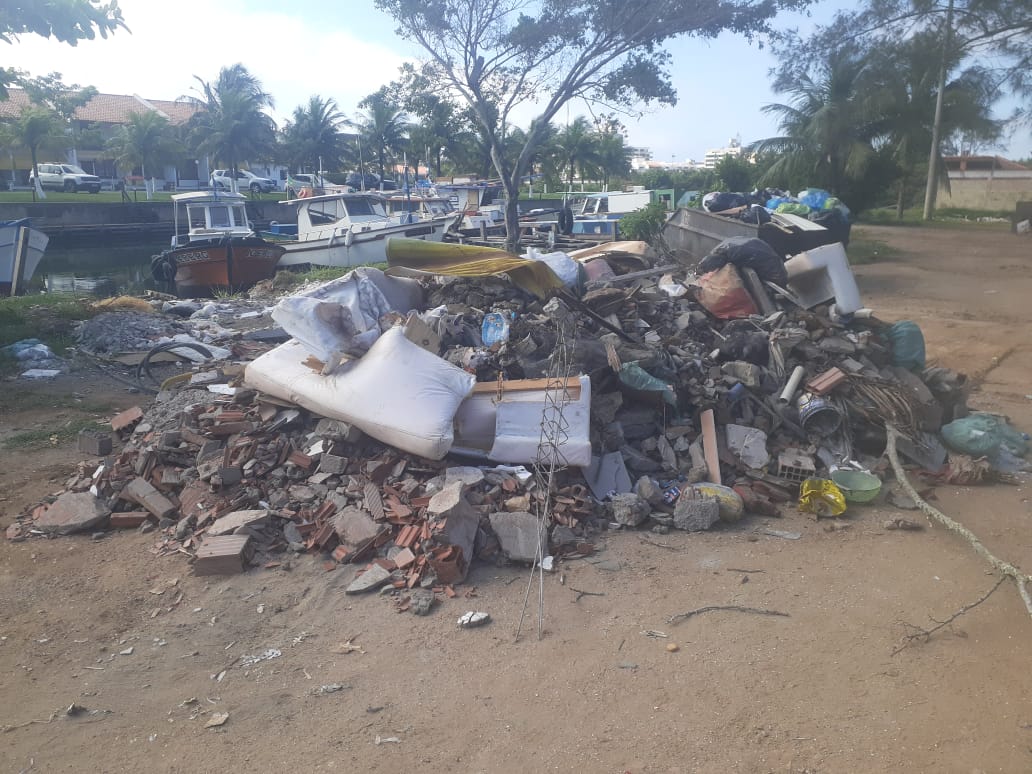 Prefeitura realiza mutirão de limpeza e manutenção na Gamboa