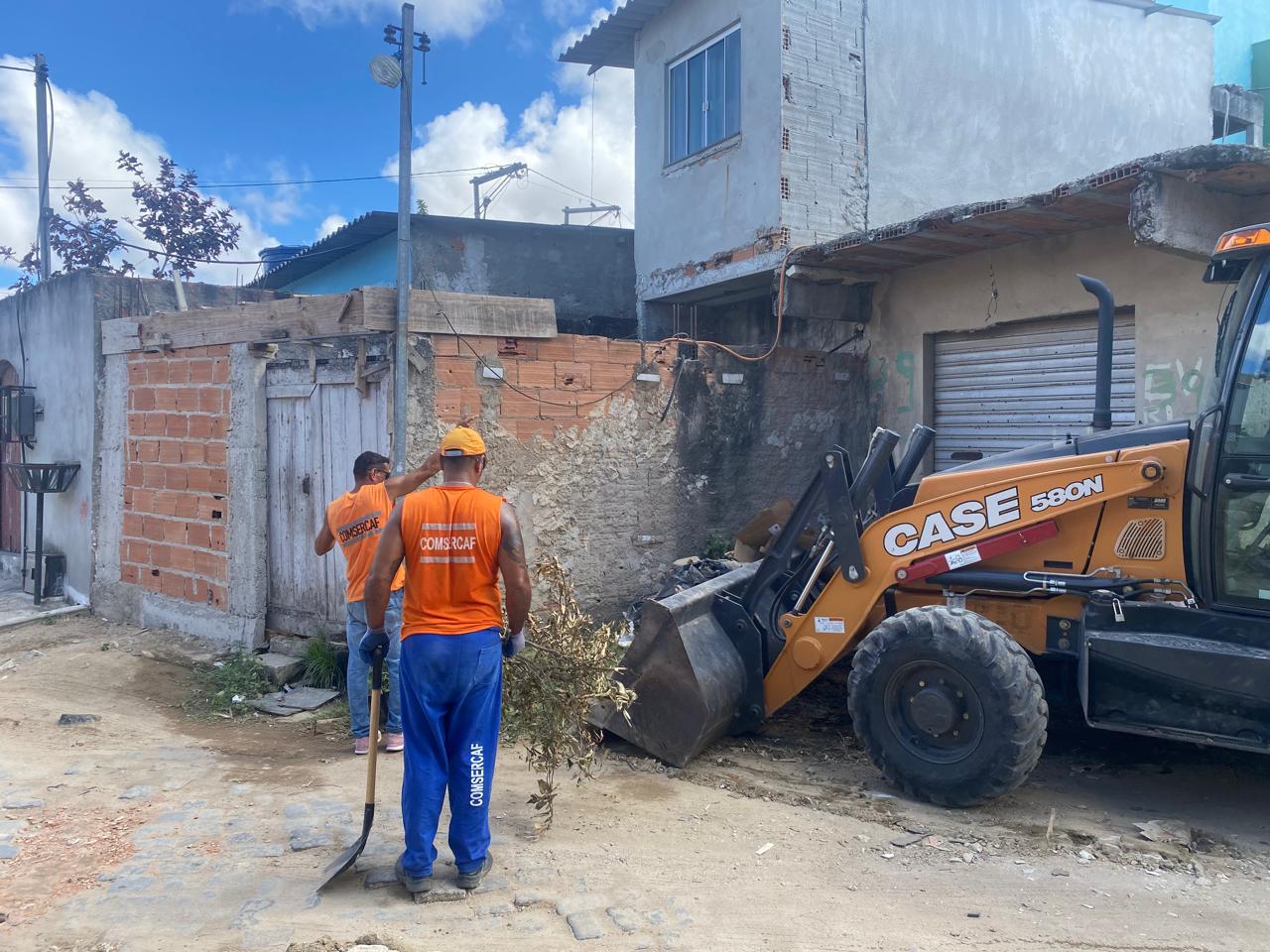 Comsercaf começa a semana realizando diversos mutirões pela cidade