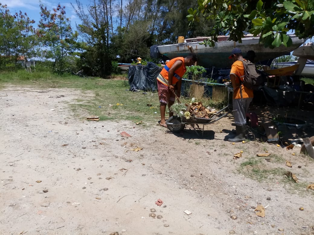 Prefeitura realiza mutirão de limpeza na Gaboa