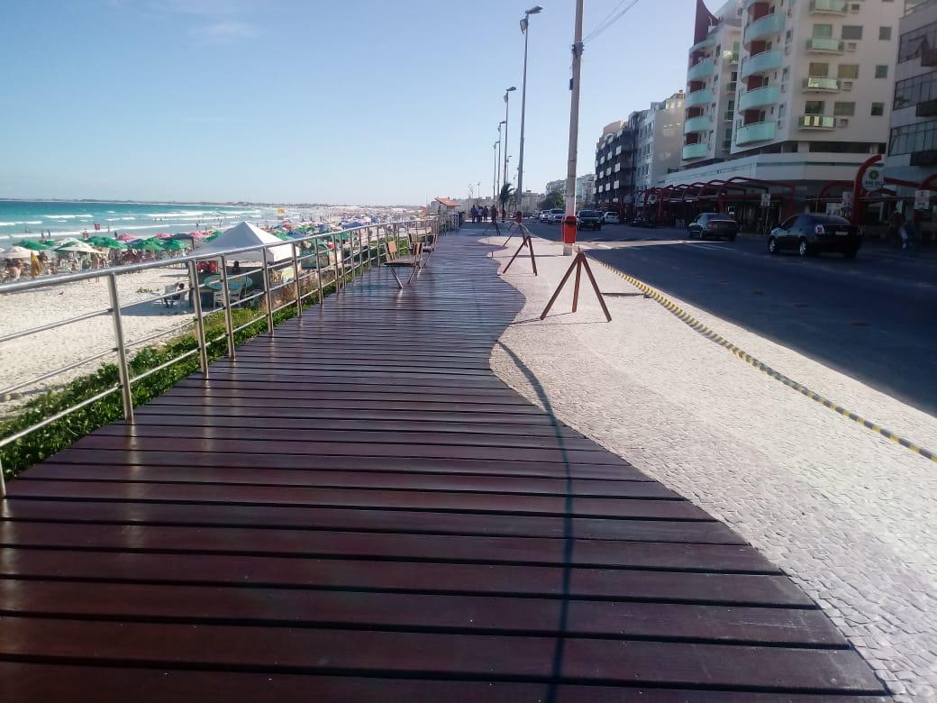 Obra na orla da Praia do Forte é finalizada