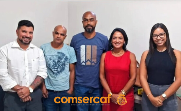 A Procuradoria geral da COMSERCAF, Cintia Meirelles  recebeu, na tarde desta quarta feira (20), representantes do sindicato dos servidores públicos de Cabo Frio..