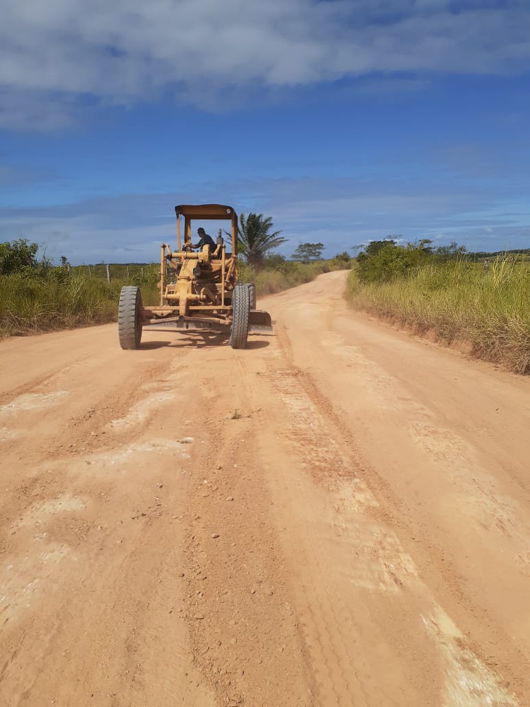 Prefeitura realiza manutenção na Estrada da Agrisa